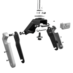 Проєкт передньої підвіски Konyk для Ninebot G30MAX