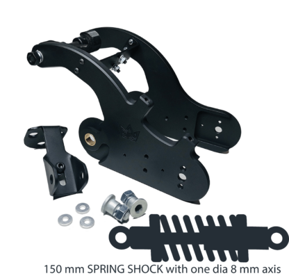 konyk suspension with spring shock absorber