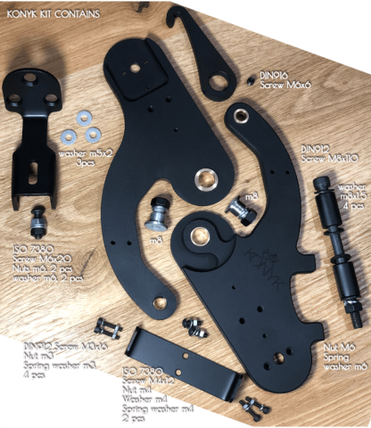 konyk rear suspension screws details