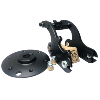 konyk x rear suspension with cover and adapter for mounting xiaomi electric engine of xiaomi electric scooter